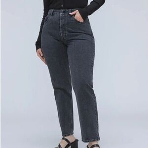 NWT - Everlane The '90s Cheeky Hourglass Jean - Washed Black - 29